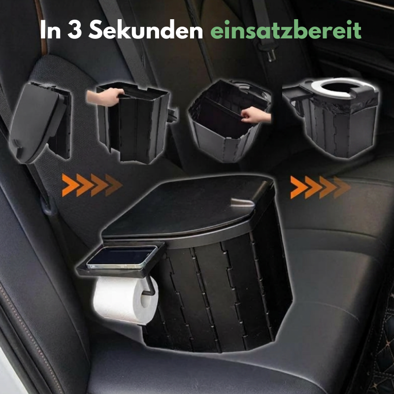 Faltbare mobile Toiletten