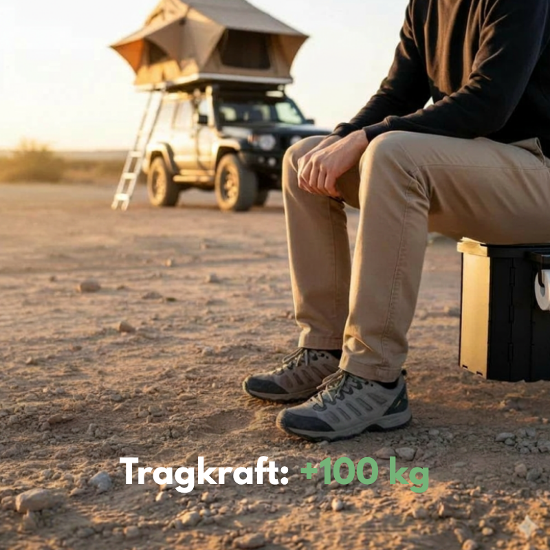 Faltbare mobile Toiletten